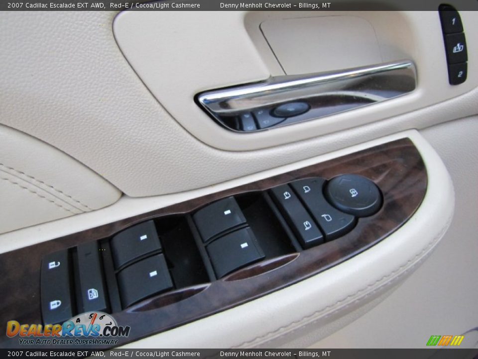 2007 Cadillac Escalade EXT AWD Red-E / Cocoa/Light Cashmere Photo #15