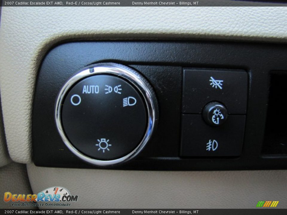 2007 Cadillac Escalade EXT AWD Red-E / Cocoa/Light Cashmere Photo #16
