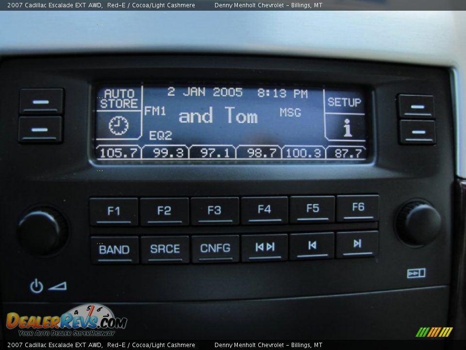 2007 Cadillac Escalade EXT AWD Red-E / Cocoa/Light Cashmere Photo #20