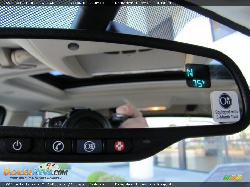 2007 Cadillac Escalade EXT AWD Red-E / Cocoa/Light Cashmere Photo #27