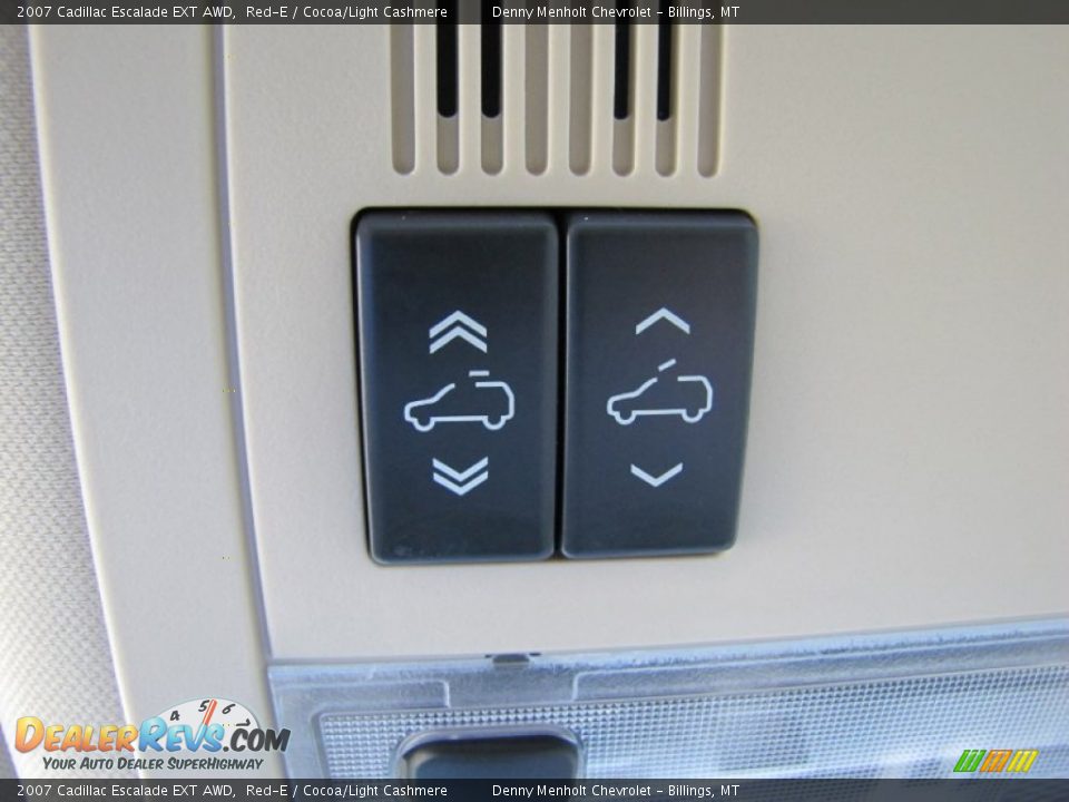 2007 Cadillac Escalade EXT AWD Red-E / Cocoa/Light Cashmere Photo #28