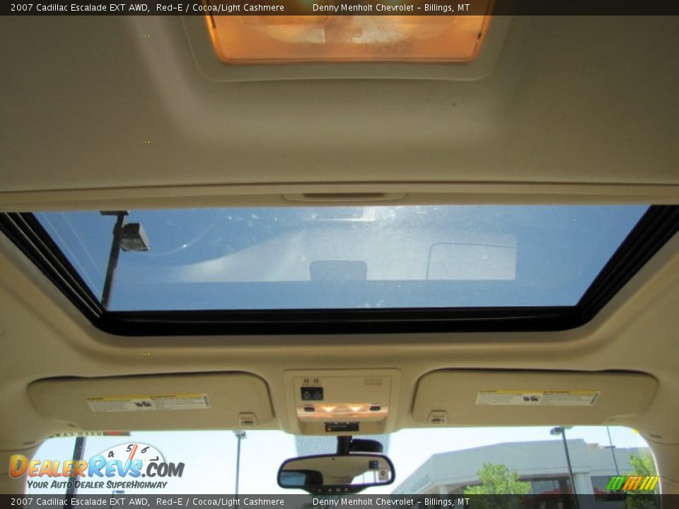 2007 Cadillac Escalade EXT AWD Red-E / Cocoa/Light Cashmere Photo #29
