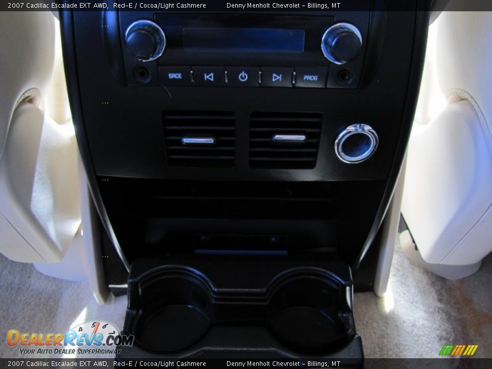 2007 Cadillac Escalade EXT AWD Red-E / Cocoa/Light Cashmere Photo #30
