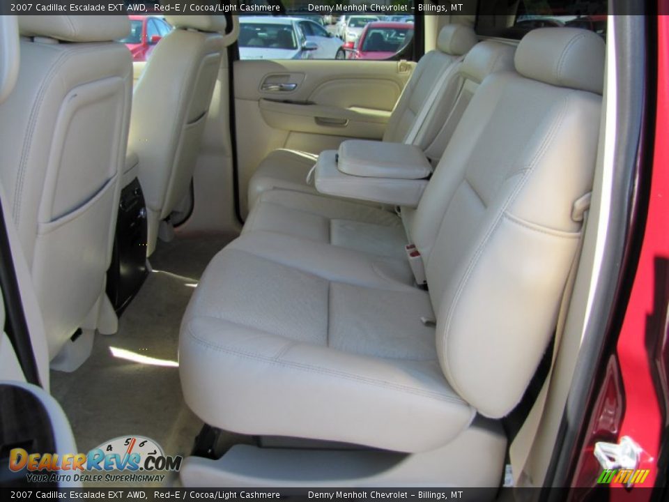 2007 Cadillac Escalade EXT AWD Red-E / Cocoa/Light Cashmere Photo #31