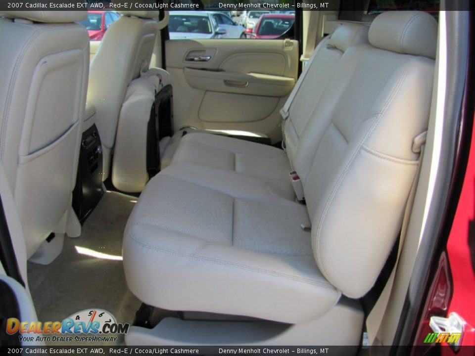 2007 Cadillac Escalade EXT AWD Red-E / Cocoa/Light Cashmere Photo #32