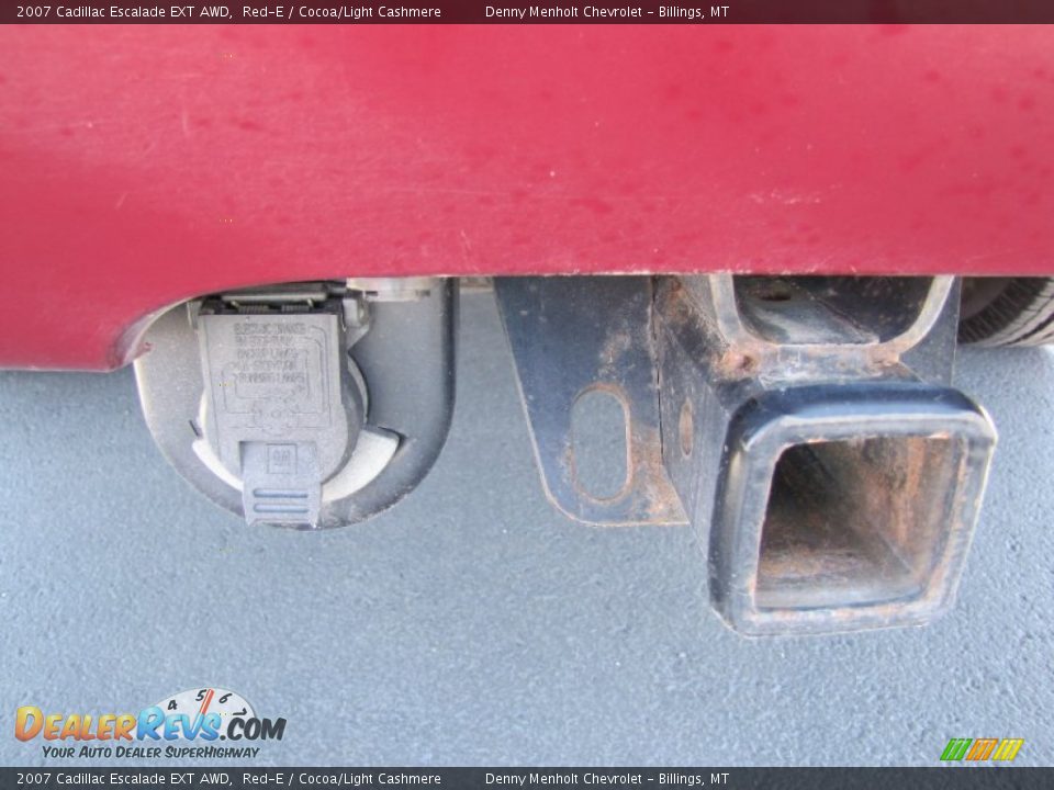 2007 Cadillac Escalade EXT AWD Red-E / Cocoa/Light Cashmere Photo #35