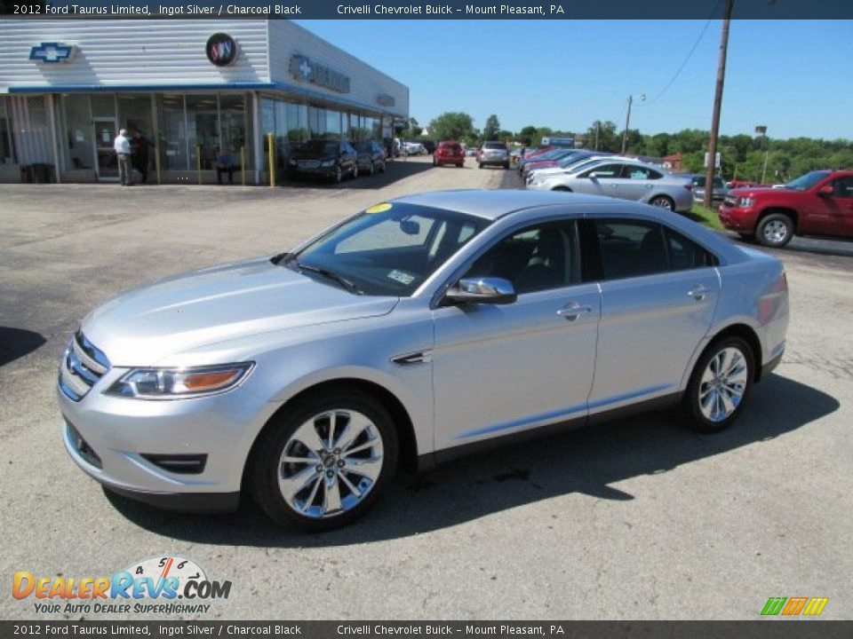 2012 Ford Taurus Limited Ingot Silver / Charcoal Black Photo #1