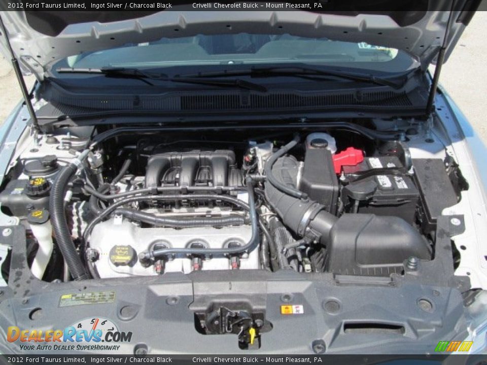 2012 Ford Taurus Limited Ingot Silver / Charcoal Black Photo #10