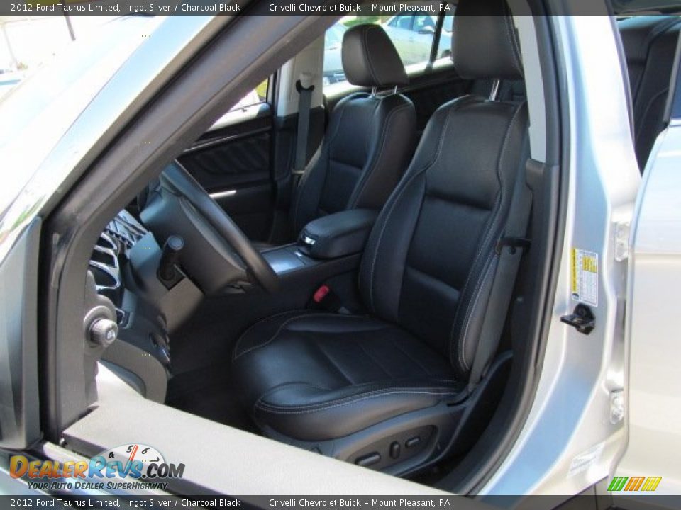 2012 Ford Taurus Limited Ingot Silver / Charcoal Black Photo #12