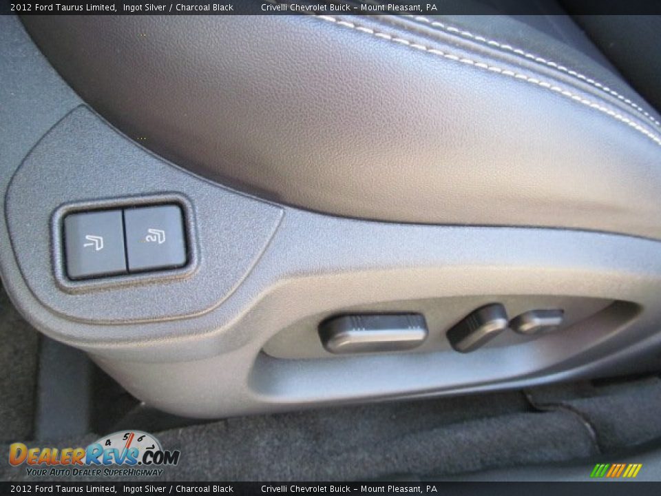2012 Ford Taurus Limited Ingot Silver / Charcoal Black Photo #13