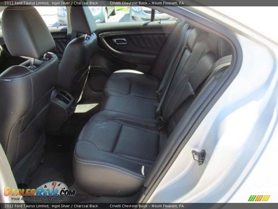 2012 Ford Taurus Limited Ingot Silver / Charcoal Black Photo #14