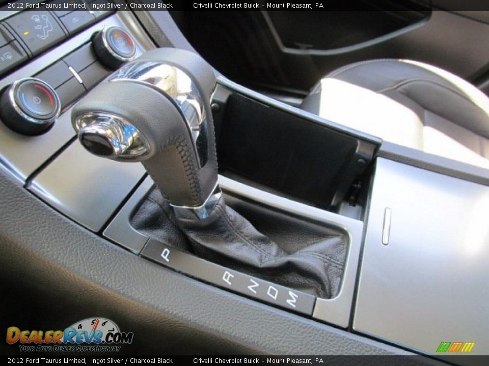 2012 Ford Taurus Limited Ingot Silver / Charcoal Black Photo #20