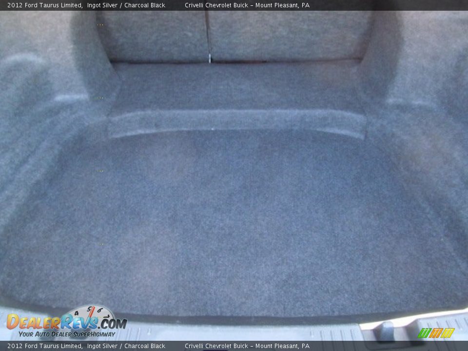 2012 Ford Taurus Limited Ingot Silver / Charcoal Black Photo #23