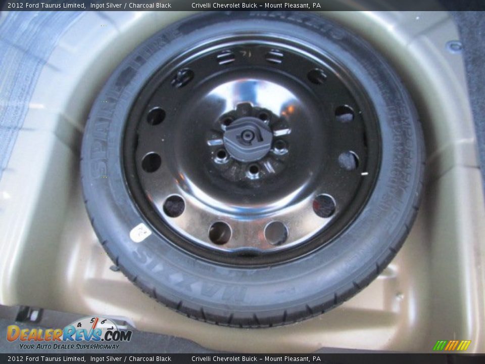 2012 Ford Taurus Limited Ingot Silver / Charcoal Black Photo #24