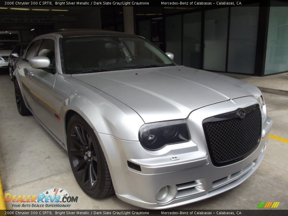 2006 Chrysler 300 C SRT8 Bright Silver Metallic / Dark Slate Gray/Light Graystone Photo #1