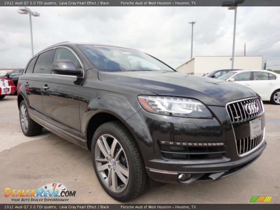 2012 Audi Q7 3.0 TDI quattro Lava Gray Pearl Effect / Black Photo #1