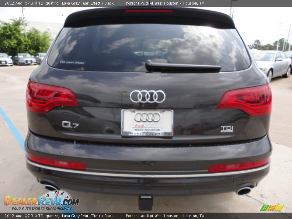 2012 Audi Q7 3.0 TDI quattro Lava Gray Pearl Effect / Black Photo #4