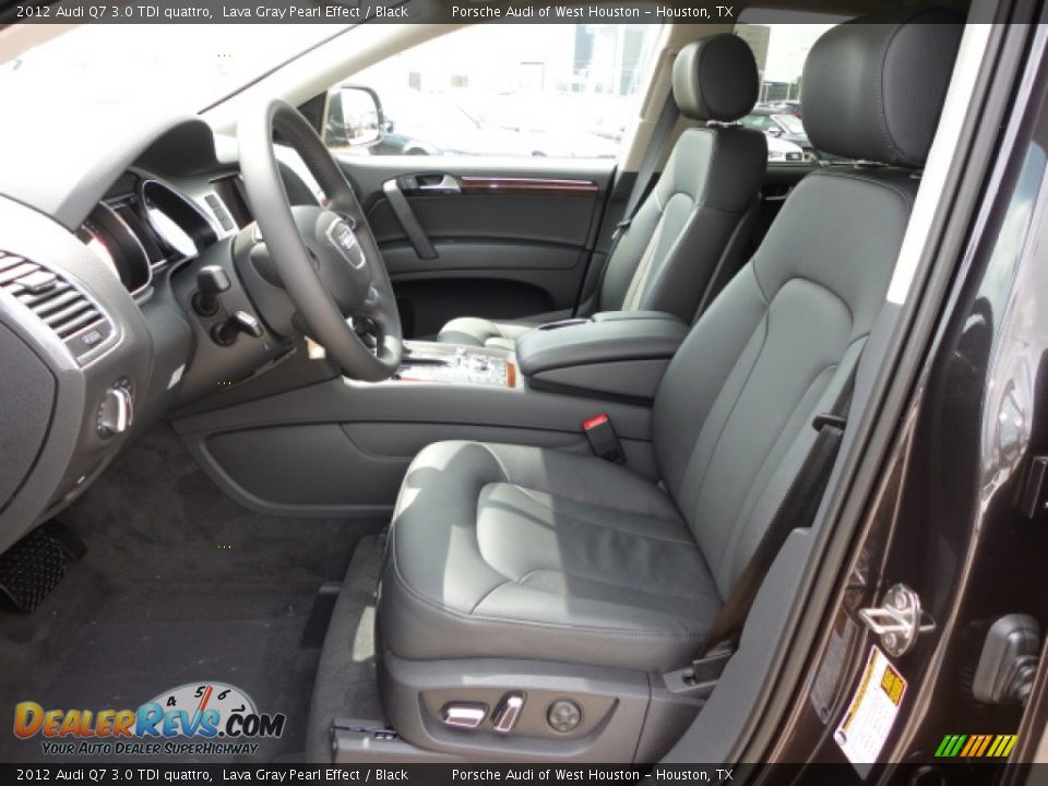 2012 Audi Q7 3.0 TDI quattro Lava Gray Pearl Effect / Black Photo #6
