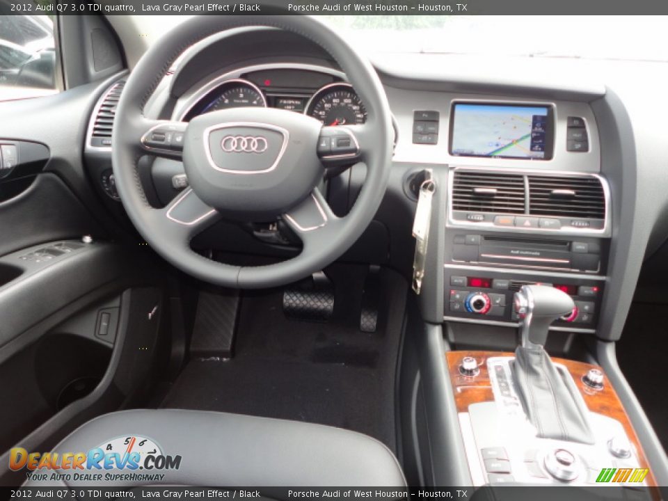 2012 Audi Q7 3.0 TDI quattro Lava Gray Pearl Effect / Black Photo #8