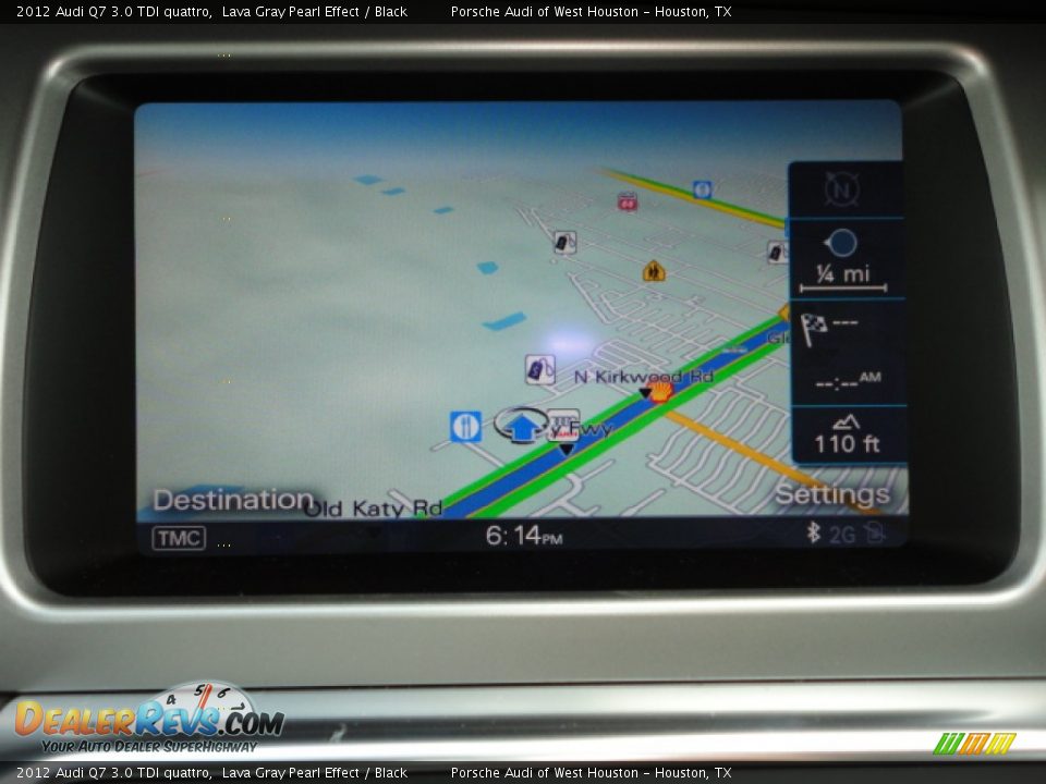 2012 Audi Q7 3.0 TDI quattro Lava Gray Pearl Effect / Black Photo #9