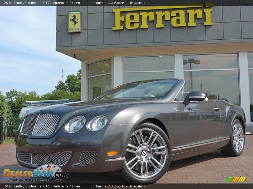 Front 3/4 View of 2010 Bentley Continental GTC  Photo #1
