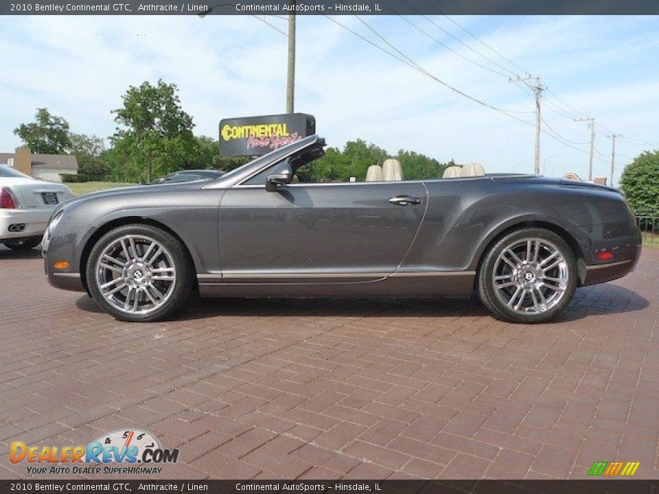 Anthracite 2010 Bentley Continental GTC  Photo #2