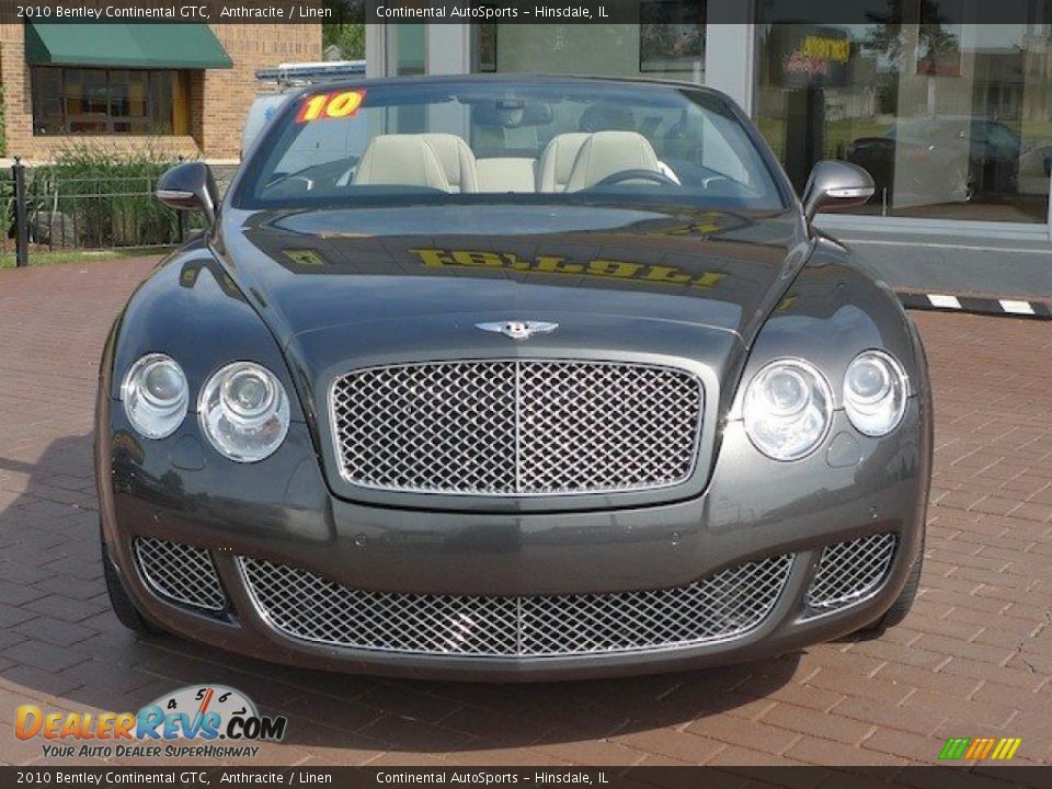 Anthracite 2010 Bentley Continental GTC  Photo #9