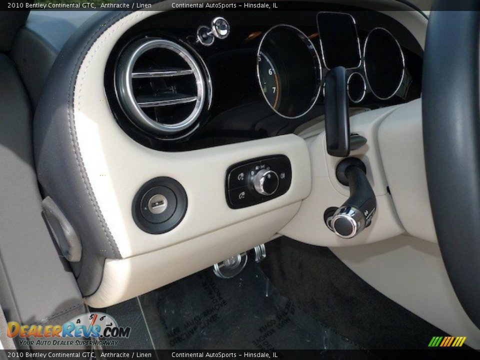 2010 Bentley Continental GTC Anthracite / Linen Photo #15
