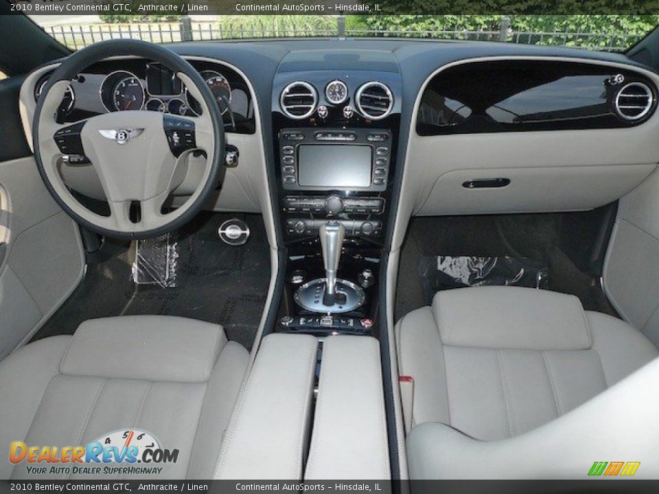 Dashboard of 2010 Bentley Continental GTC  Photo #19