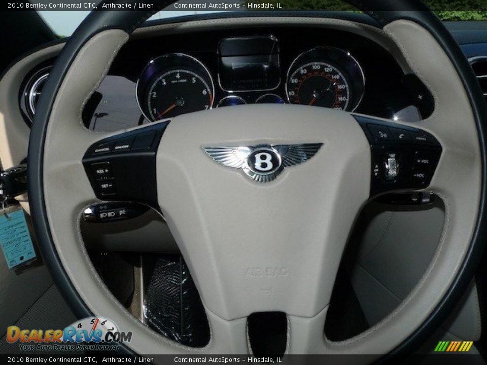 2010 Bentley Continental GTC  Steering Wheel Photo #20