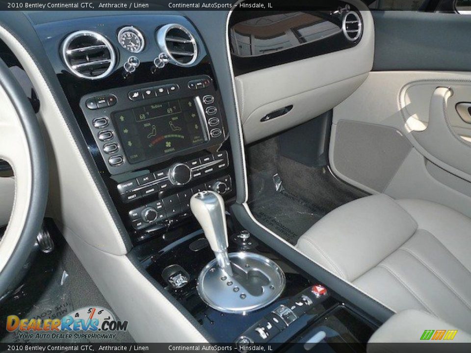 2010 Bentley Continental GTC Anthracite / Linen Photo #22