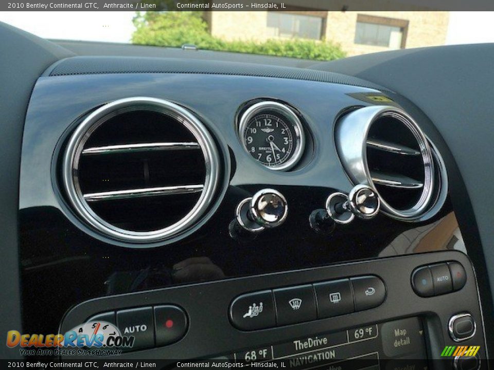 Controls of 2010 Bentley Continental GTC  Photo #24