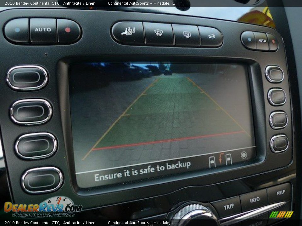 2010 Bentley Continental GTC Anthracite / Linen Photo #26