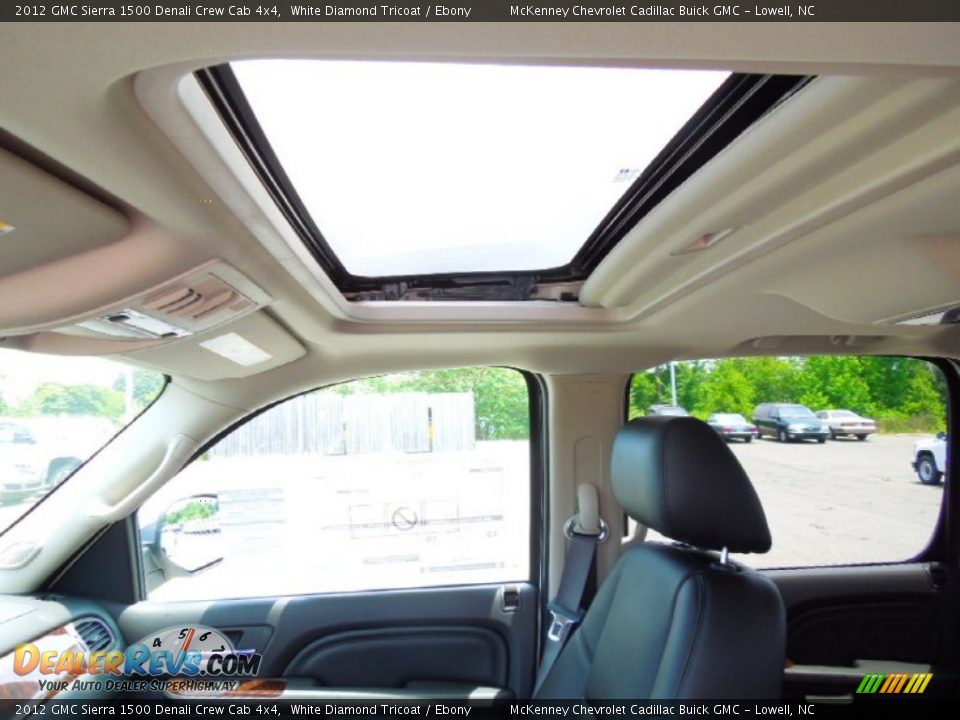 Sunroof of 2012 GMC Sierra 1500 Denali Crew Cab 4x4 Photo #12