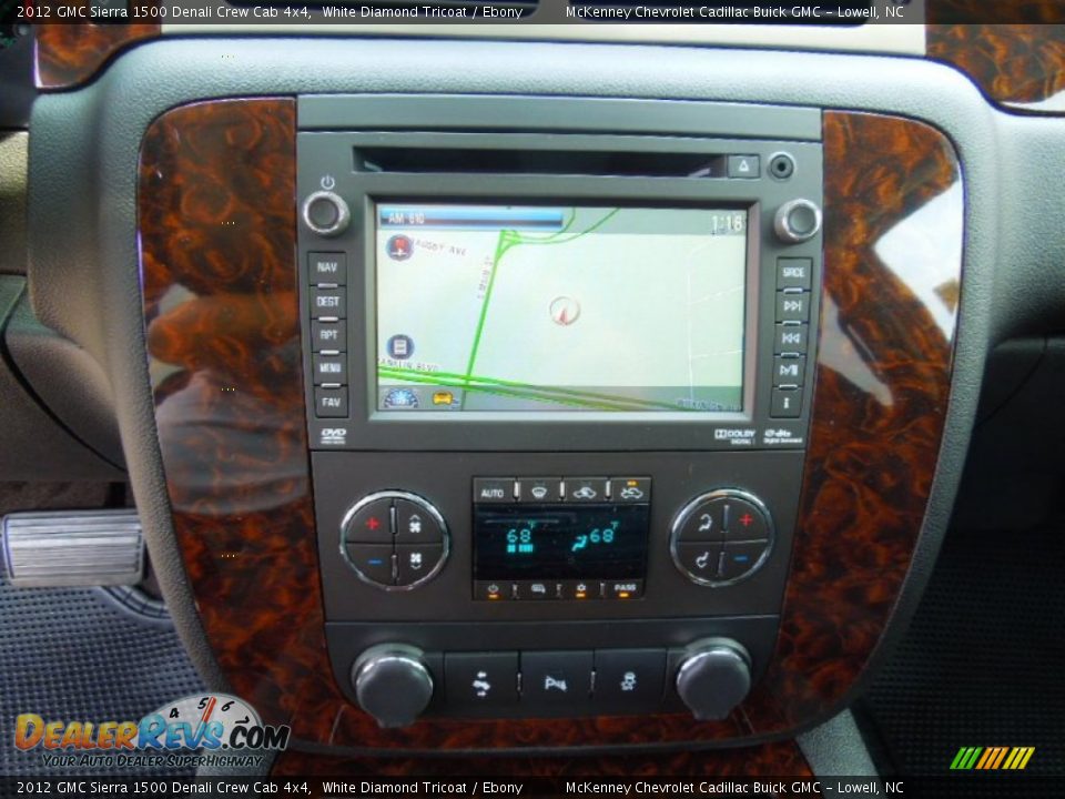 Navigation of 2012 GMC Sierra 1500 Denali Crew Cab 4x4 Photo #13