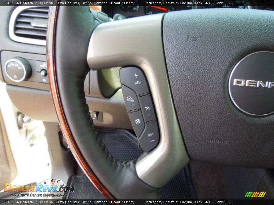 Controls of 2012 GMC Sierra 1500 Denali Crew Cab 4x4 Photo #15