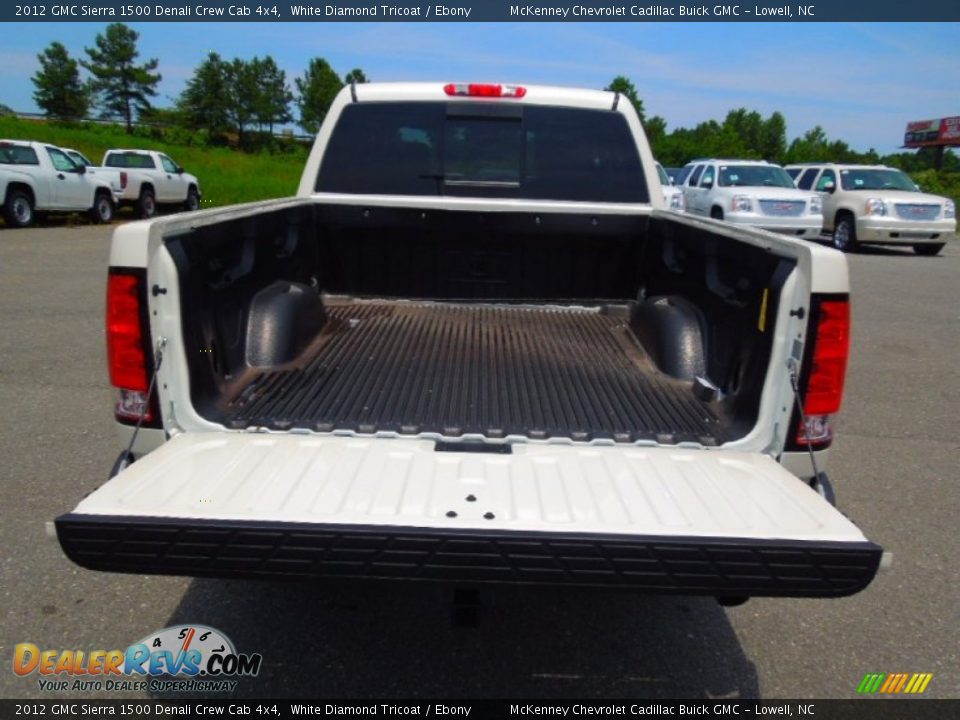 2012 GMC Sierra 1500 Denali Crew Cab 4x4 White Diamond Tricoat / Ebony Photo #20