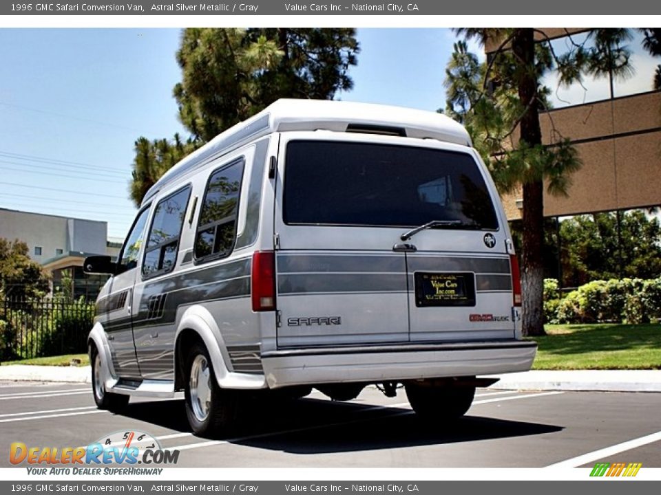 1996 GMC Safari Conversion Van Astral Silver Metallic / Gray Photo #7