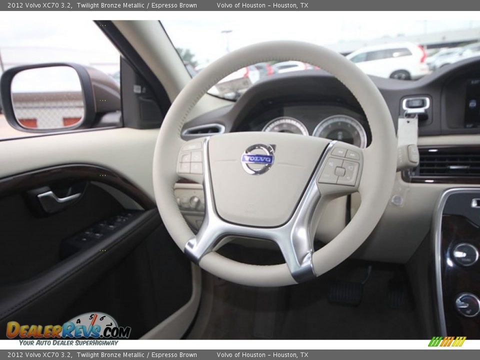 2012 Volvo XC70 3.2 Steering Wheel Photo #12