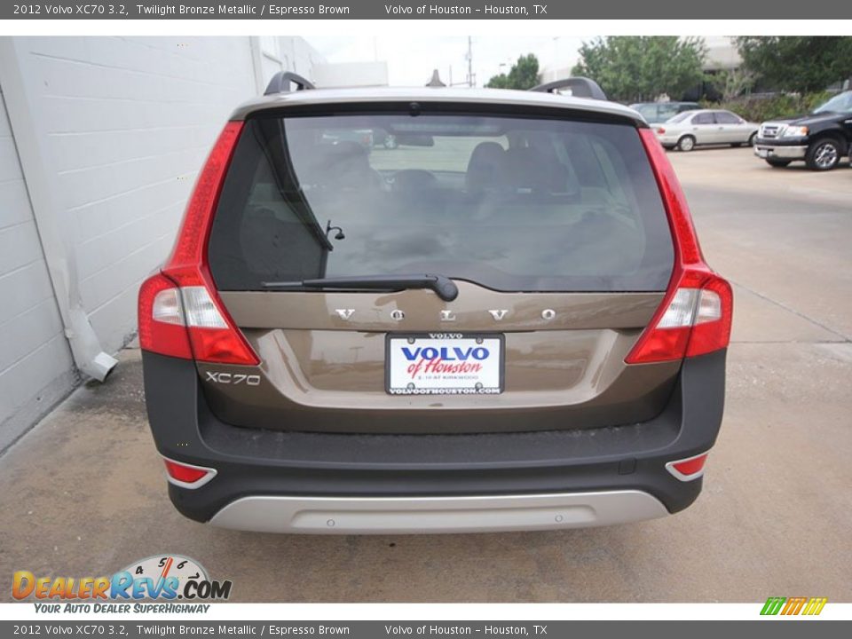 2012 Volvo XC70 3.2 Twilight Bronze Metallic / Espresso Brown Photo #17
