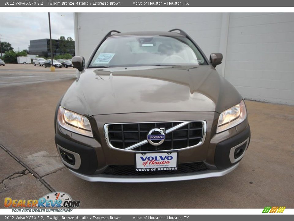 2012 Volvo XC70 3.2 Twilight Bronze Metallic / Espresso Brown Photo #19