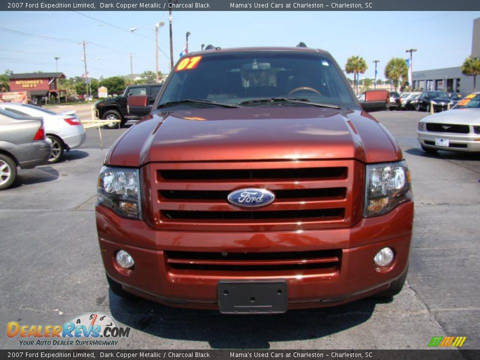 Dark Copper Metallic 2007 Ford Expedition Limited Photo #3