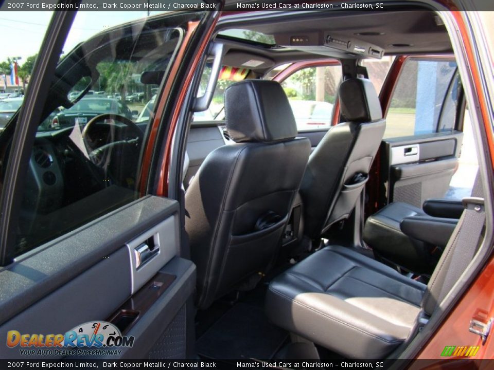 2007 Ford Expedition Limited Dark Copper Metallic / Charcoal Black Photo #10