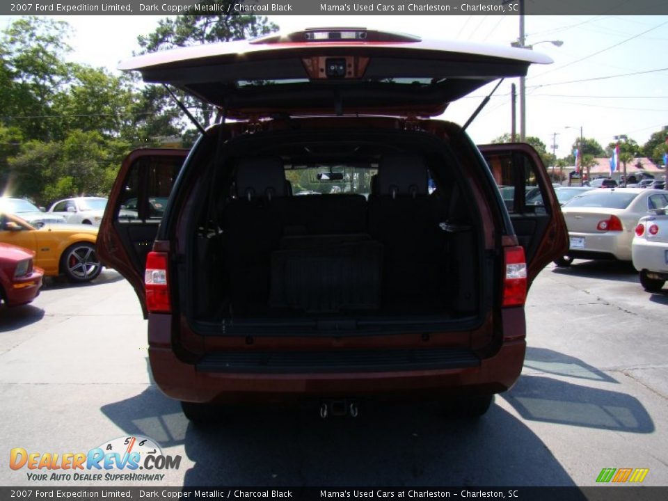 2007 Ford Expedition Limited Dark Copper Metallic / Charcoal Black Photo #11