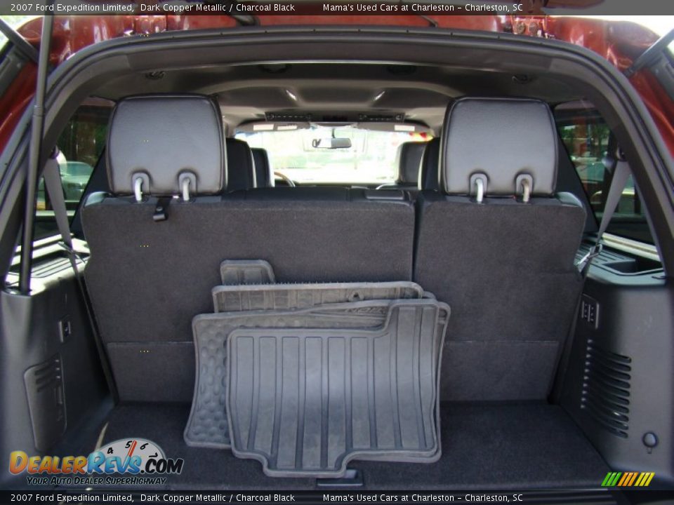 2007 Ford Expedition Limited Dark Copper Metallic / Charcoal Black Photo #12