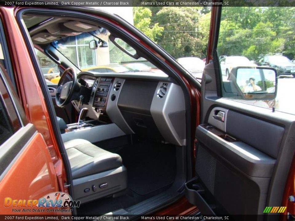 2007 Ford Expedition Limited Dark Copper Metallic / Charcoal Black Photo #13