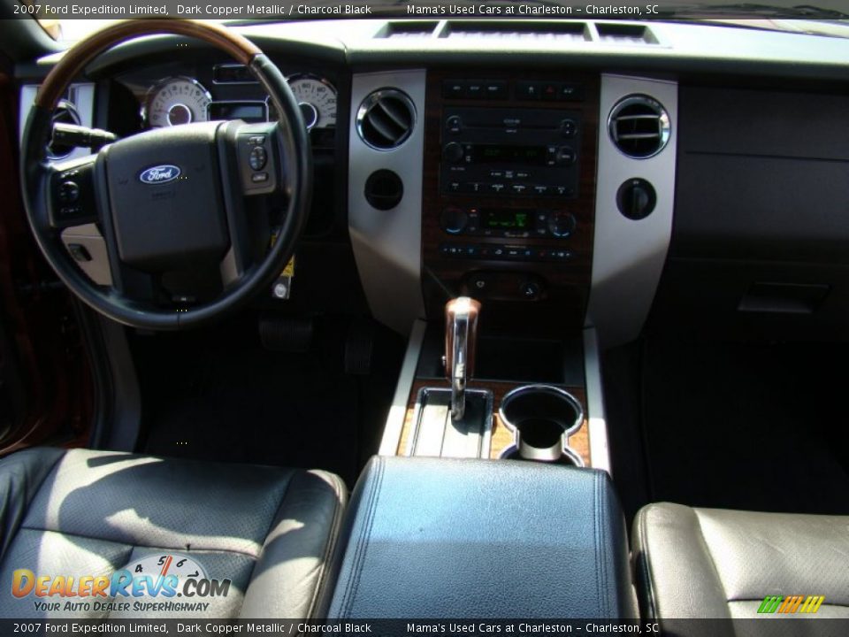 2007 Ford Expedition Limited Dark Copper Metallic / Charcoal Black Photo #16