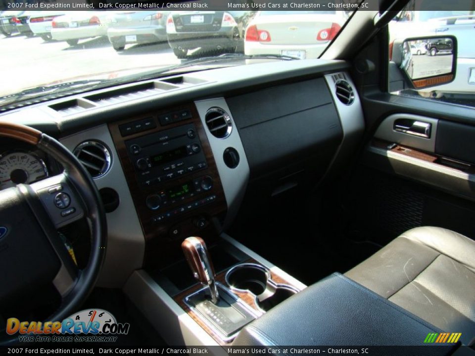 2007 Ford Expedition Limited Dark Copper Metallic / Charcoal Black Photo #19