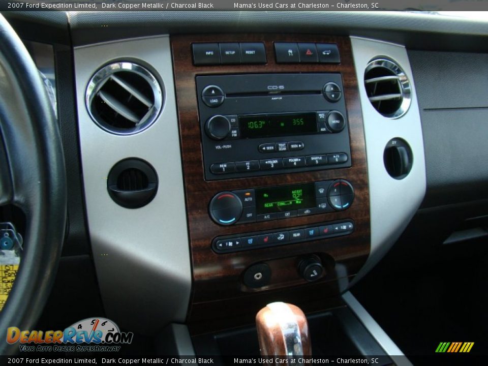 2007 Ford Expedition Limited Dark Copper Metallic / Charcoal Black Photo #22