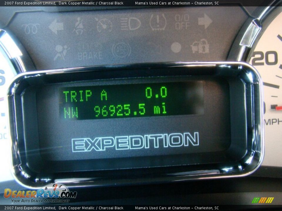 2007 Ford Expedition Limited Dark Copper Metallic / Charcoal Black Photo #28